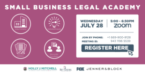 Small Business Legal Academy Banner