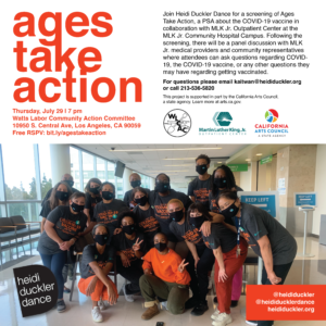 Ages Take Action Flyer