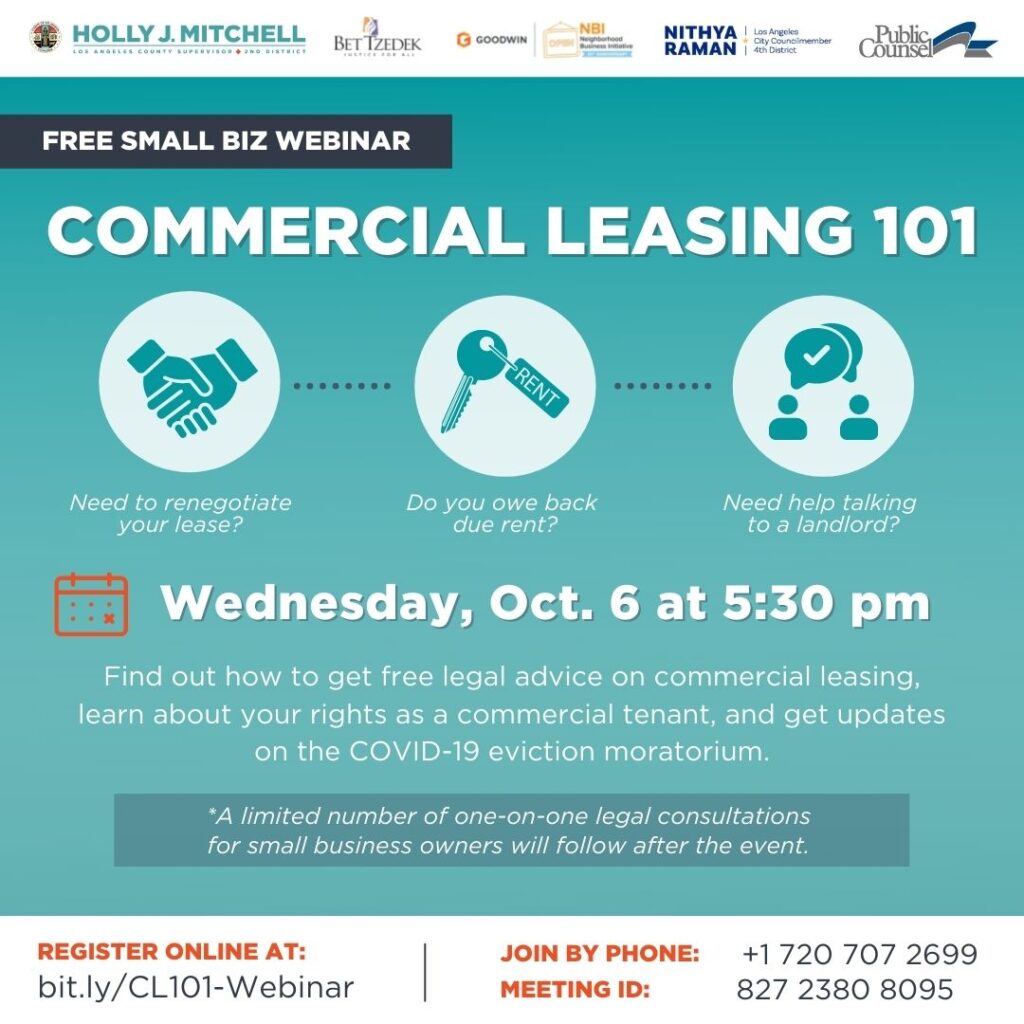 Commercial Leasing Webinar