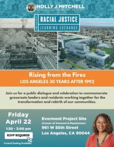 Racial Justice Learning Exchange - April 22, 2022