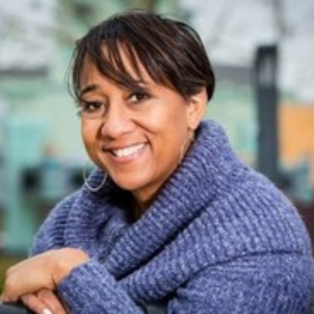 Dr. Angela James portrait photo.