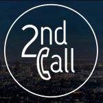 Circular logo with text that reads 2nd Call displayed over a dark cityscape background.