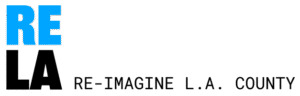 Black background with large bold blue text 'RE' positioned on the left side of the image.