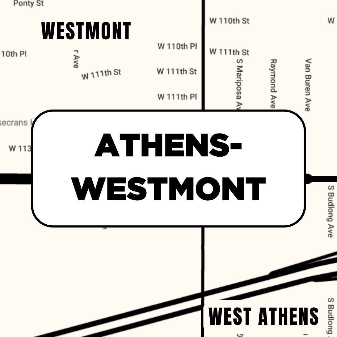 Athens-Westmont Map