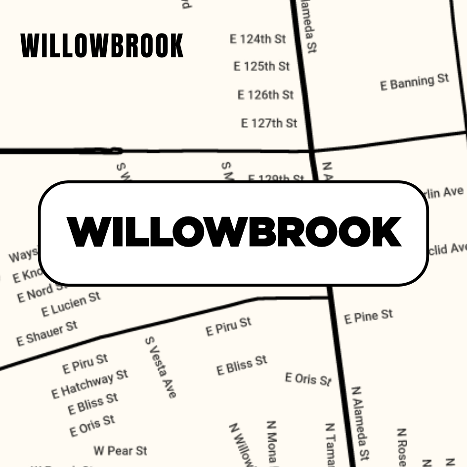 2nd District Community Budget Willowbrook Map